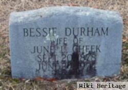 Bessie Durham Cheek