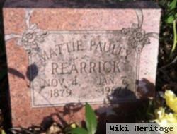 Mattie Pauley Rearrick