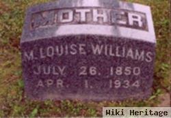 Marie Louise "louise" Paxson Williams