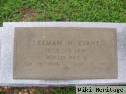 Leeman H. Evans