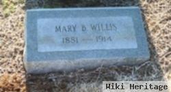 Mary B Willis