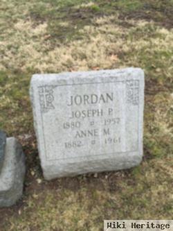 Joseph P Jordan