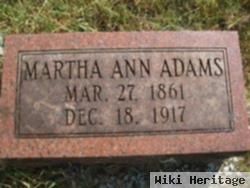 Martha Ann Shipman Adams