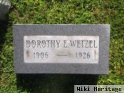 Dorothy E. Wetzel