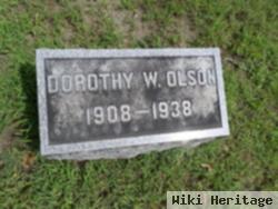 Dorothy W. Olson