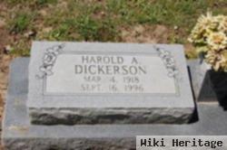 Harold Austin "curly" Dickerson