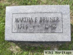 Martha Frances Bruner