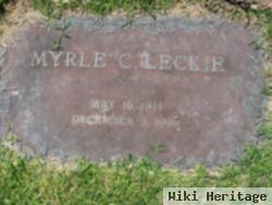 Myrle C. "m.c." Leckie