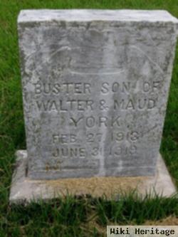 Buster York