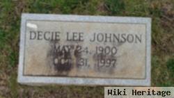 Decie "ollie" Lee Johnson