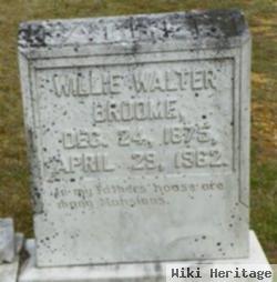 Willie Walter Broome