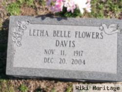 Letha Belle Flowers Davis