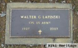 Walter George Lapinski