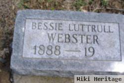 Bessie Mae Strickland Luttrell Webster