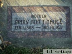 Mary Ann Transeau Nance
