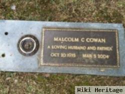 Malcolm C Cowan