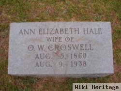 Ann Elizabeth Hale Croswell