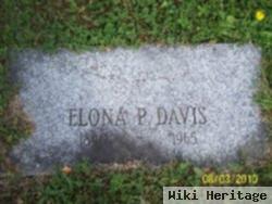 Elona P Davis