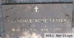 Glendale Quinlan "rose" Humphreys Lester