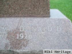 Donald D Tunks