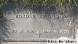 Boyd B Bennion