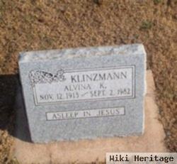 Alvina Kathryn Klinzmann