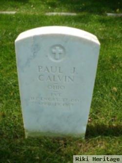 Paul J Calvin