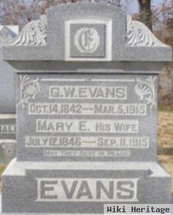 Mary Elizabeth Day Evans