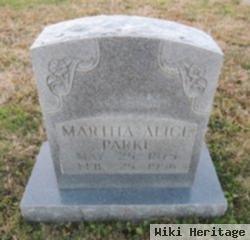 Martha Alice Parke