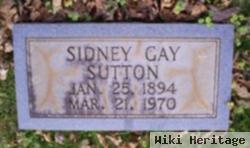 Sidney Gay Sutton