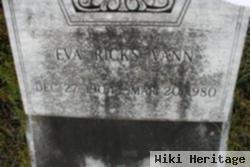 Eva Ricks Vann