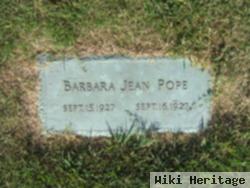 Barbara Jean Pope