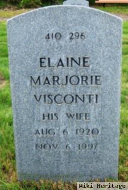 Elaine Marjorie Visconti