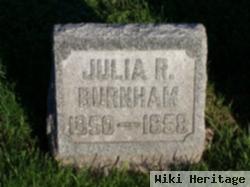 Julia R Burnham