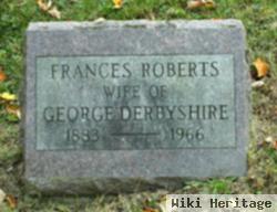 Frances Roberts Derbyshire