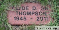 Clyde D Thompson, Sr