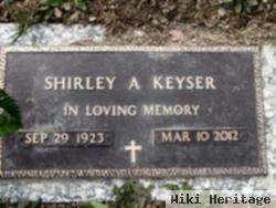 Shirley A Keyser