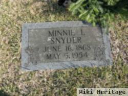 Minnie Irene Dubbs Snyder