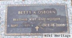 Betty A. Osborn