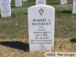 Sgt Robert J. Nickrent