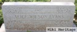 Alice Wilson Evans