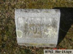 Paulina A. Snyder