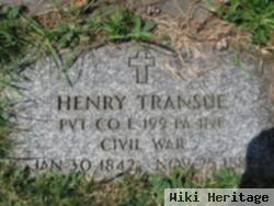 Pvt Henry Transue