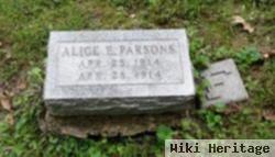 Alice E. Parsons