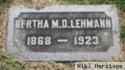 Bertha M.d. Lehmann