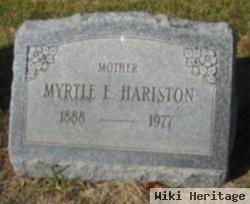 Myrtle E. Hariston