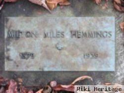 Milton Miles Hemmings