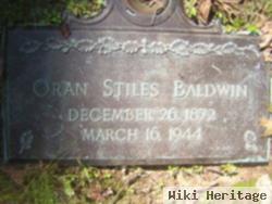 Oran Stiles Baldwin