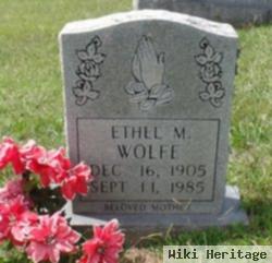 Ethel M. Wolfe