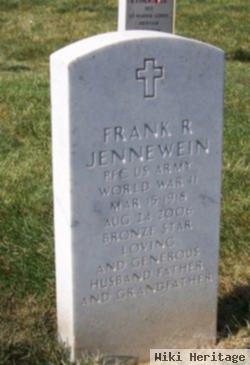 Frank R Jennewein